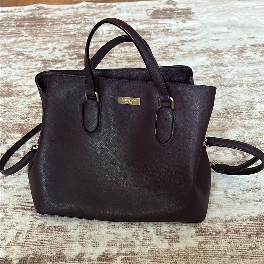 Kate Spade Deep Plum Handbag